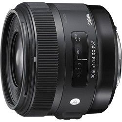 Sigma 30mm F1.4 ART DC HSM Lens for Canon Digital SLR Cameras