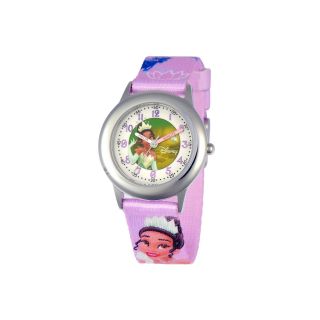 Disney Tiana Kids Time Teacher Purple Strap Watch, Girls