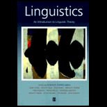 Linguistics  An Introduction to Linguistic Theory