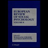 European Review of Social Psychology, Volume 8