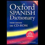 Oxford Spanish Dictionary CD (Sw)