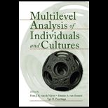 Multilevel Analysis of Individuals and Cultures