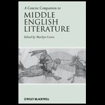 Concise Companion to Middle English Literature, 1100 1500