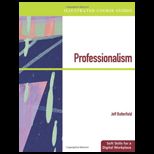 Illus. Course Guide Professionalism