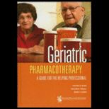 Geriatric Pharmacotherapy