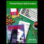 Practical Business Math Procedures, Brief   Text and Handbook