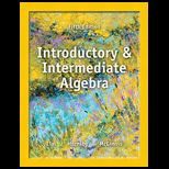 Introductory and Intermediate Algebra With Access