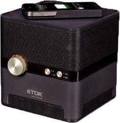 TDK Life On Record Bluetooth Wireless Charging Speaker (Black)