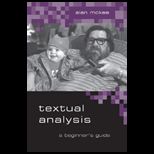 Textual Analysis  Beginners Guide