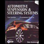 Auto. Suspension Syst.  Classroom Man.