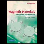 Magnetic Materials Fundamentals and Applications