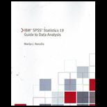 SPSS Statistics 19 Guide to Data Analysis    With CD