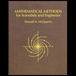 Mathematical Methods for Scientists and Engineering