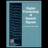 Digital Processing Of Speech Signals
