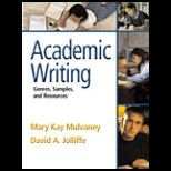 Academic Writing  Genres, Samples, and Resources