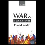 War and Self Defense
