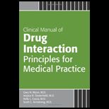 Clinical Manual of Drug Interaction