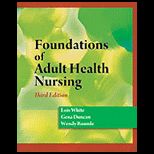Foundations of Adult Health Nursing   With CD