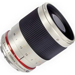 Samyang 300mm F6.3 Mirror Lens for Fuji X   Silver