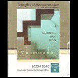 Principles of Macroecon. and Addl. Materials (Custom)