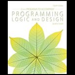 C++ Programs to Accompany Prog. Logic and Design