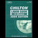 Chilton Labor Guide 2004 CD