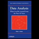 Data Analysis What Can Be Learned From the Past 50 Years