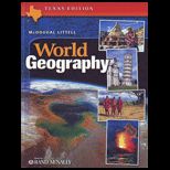 World Geography Texas Student Edition Grades 9 12