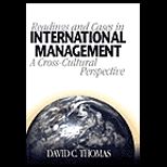 Readings and Cases in International Management  A Cross Cultural Perspective