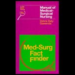 Manual of Medical Surgical Nursing