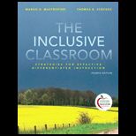 Inclusive Classroom Student Value Edition