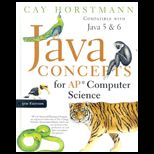 Java Concepts for AP Computer Science