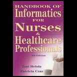 Handbook of Information for Nurses CUSTOM PKG. <