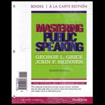 Mastering Public Speaking (Looseleaf)