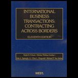 International Business Transactions Contracting Across Borders