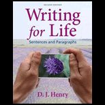 Writing for Life  Sentences and Paragraphs   Access