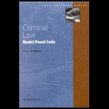 Criminal Law  Model Penal Code