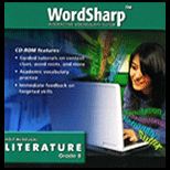 Holt McDougal Literature WordSharp Interactive Vocabulary Tutor CD ROM Grade 8