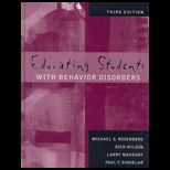 Educating Students With Behavior Disorders