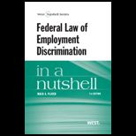 Federal Law of Employment Discrimination in a Nutshell Nutshell