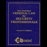 Criminal Law for Security Professionals