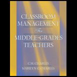 Classroom Management for Middle School Teachers