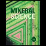 Manual of Mineral Science  With CD