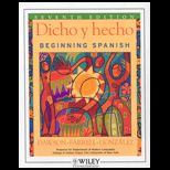 Dicho Y Hecho  Beginning Spanish   With CD (Custom)