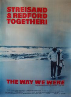The Way We Were (Rare Transparent Poster) Movie Poster