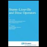 Sturm Liouville and Dirac Operators