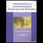 Introduction to Communication Sciences and Disorders   With CD