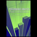 Performance Analysis for Public and Nonprofit