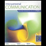 Interpersonal Communication (Preliminary Edition)