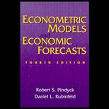 Econometric Models and Economic Forecasts   Text Only